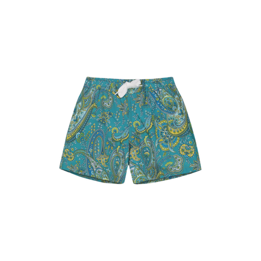 Costume bimbo con elastico Cachemire verde Liberty