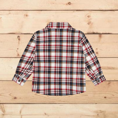 Camicia a quadri rosso
