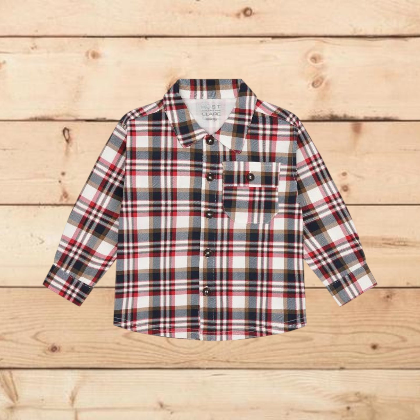 Camicia a quadri rosso