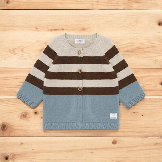Cardigan a righe