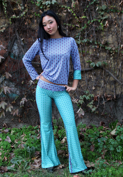 Pantazampa elasticizzato peso leggero fantasia Double 5