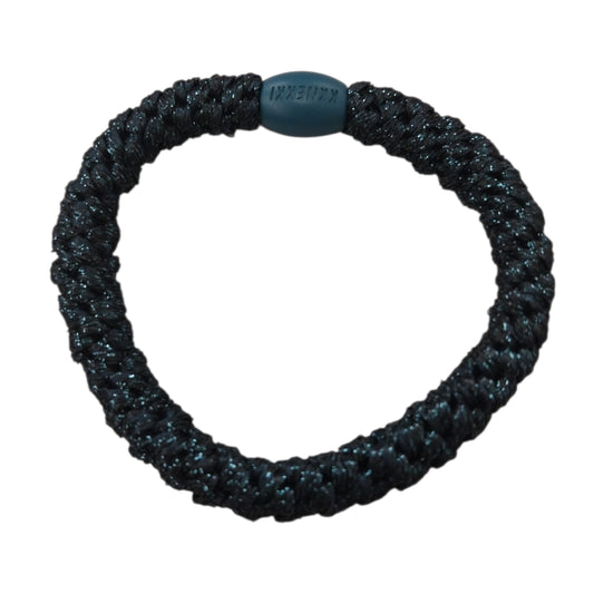 Knekki Elastico per capelli Glitter Dark petrol