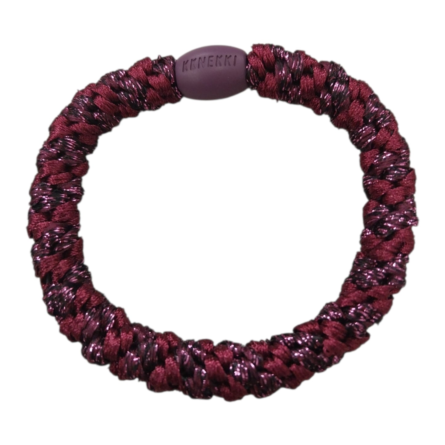 Knekki Elastico per capelli Glitter Dark burgundy