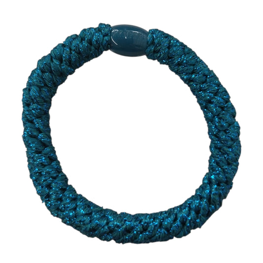 Knekki Elastico per capelli Glitter Dark ocean blue