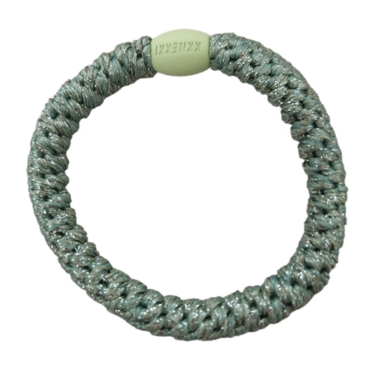 Knekki Elastico per capelli Glitter pistacchio