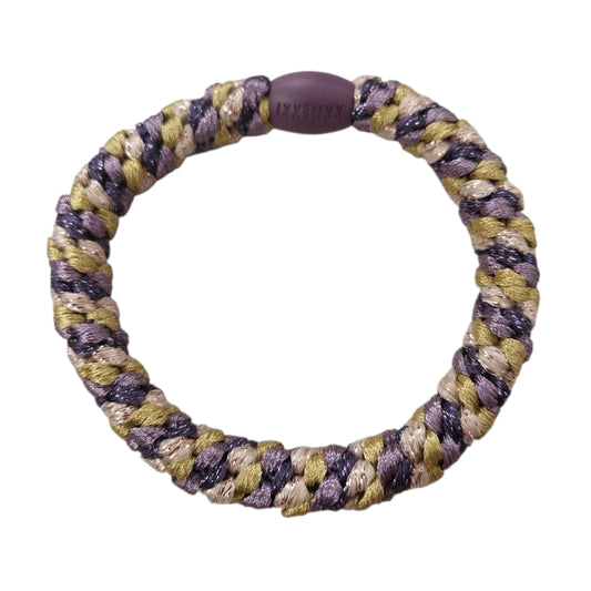 Knekki Elastico per capelli Glitter purple e yellow