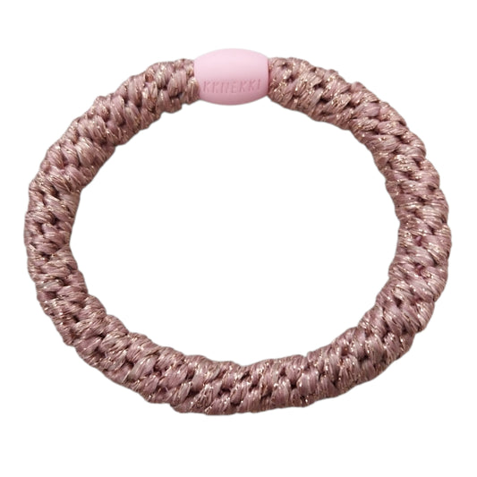 Knekki Elastico per capelli Glitter rose pink