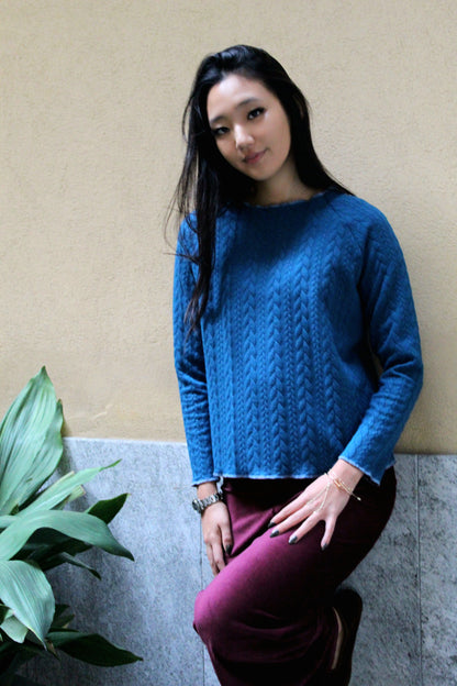 Pantapalazzo velluto a coste bordeaux