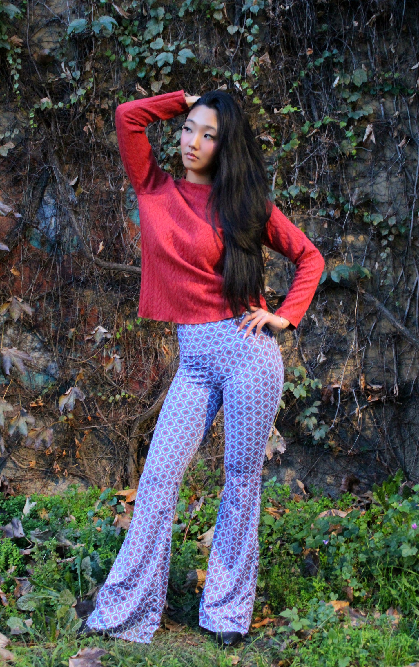 Pantazampa elasticizzato peso leggero fantasia Double 5