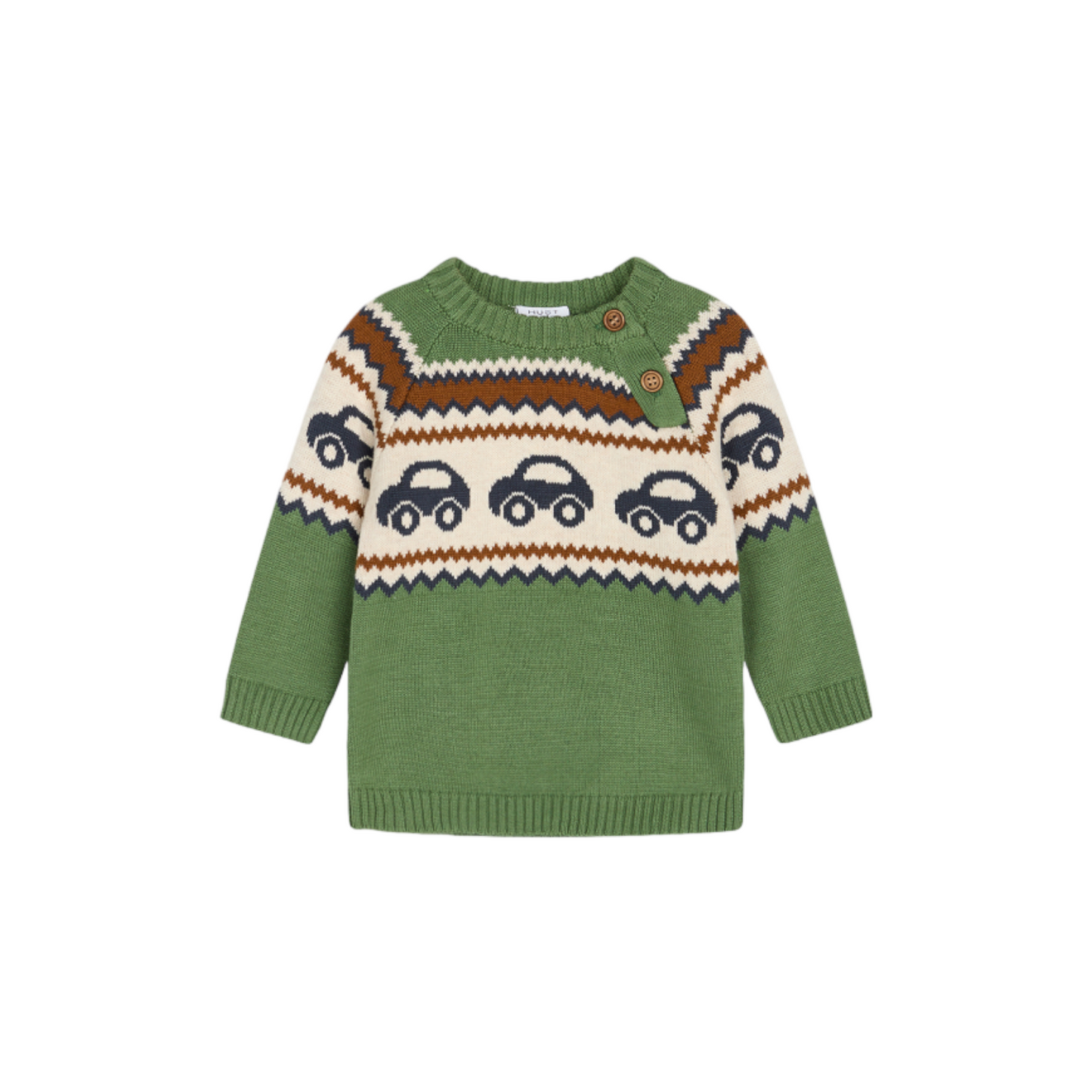 Pullover Car verde