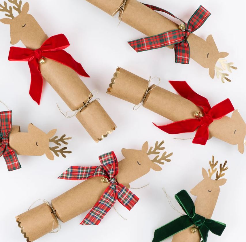 Crackers Segnaposto di Natale Renne