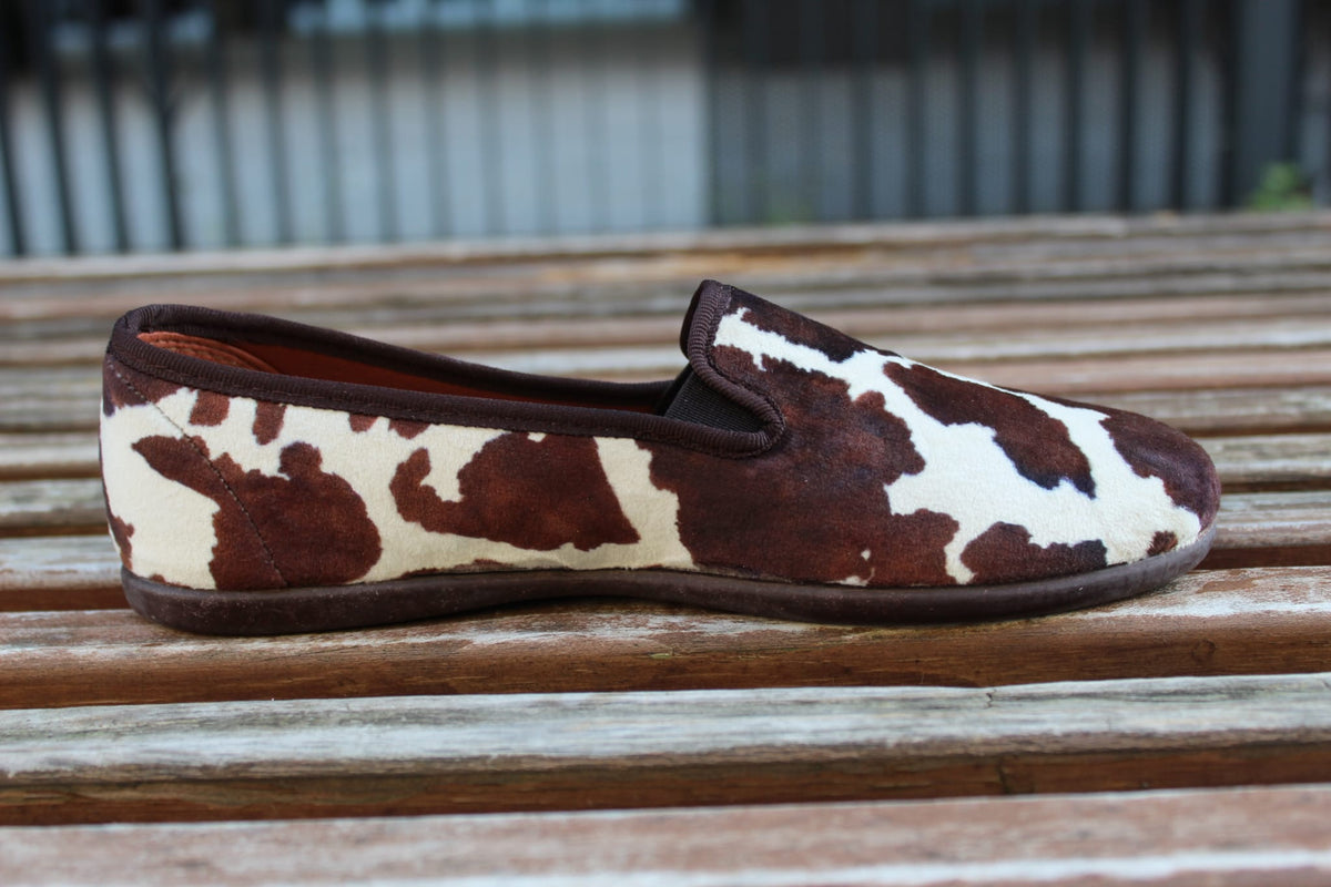 Slippers velluto muccato