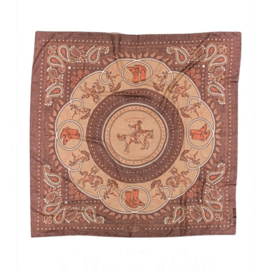 Sciarpa Rodeo Cotone Cappuccino