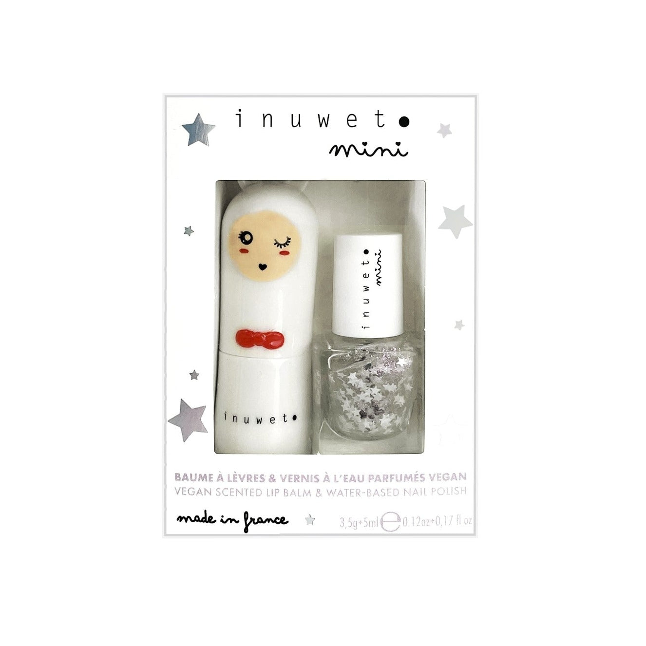 Duo Lip Balm & Nail Polish kids Etoile