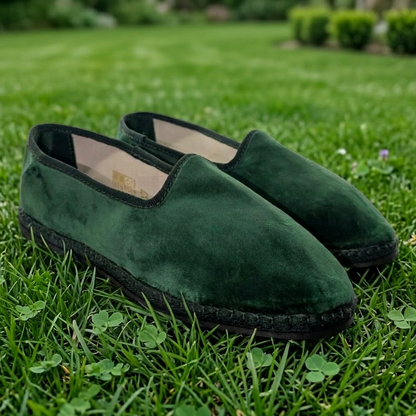 Friulane velluto verde smeraldo