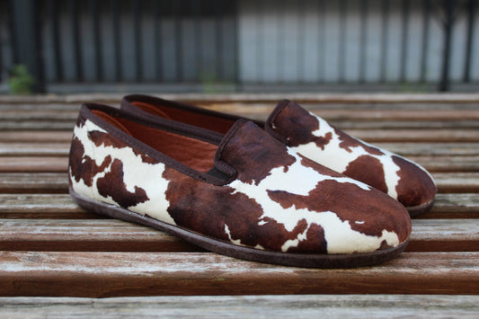 Slippers velluto muccato
