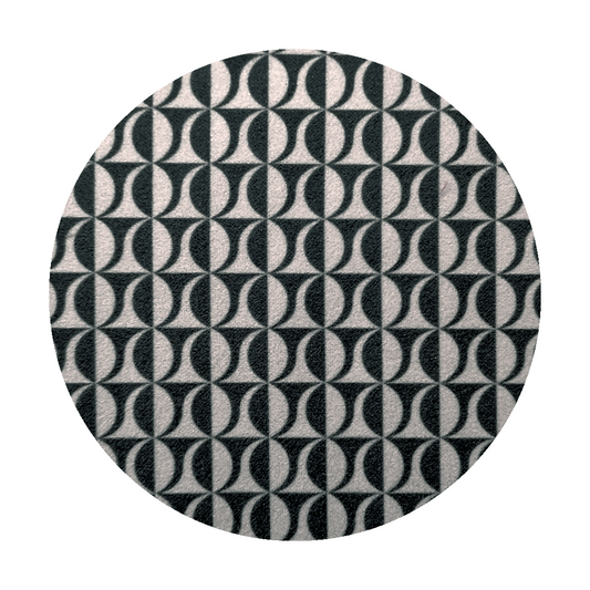 Pantazampa scuba fantasia geometrica bianco/nero