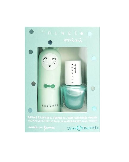 Duo Lip Balm & Nail Polish kids Turquoise