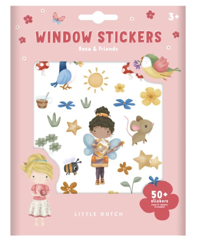 Stickers attacca e stacca Rosa and Friends