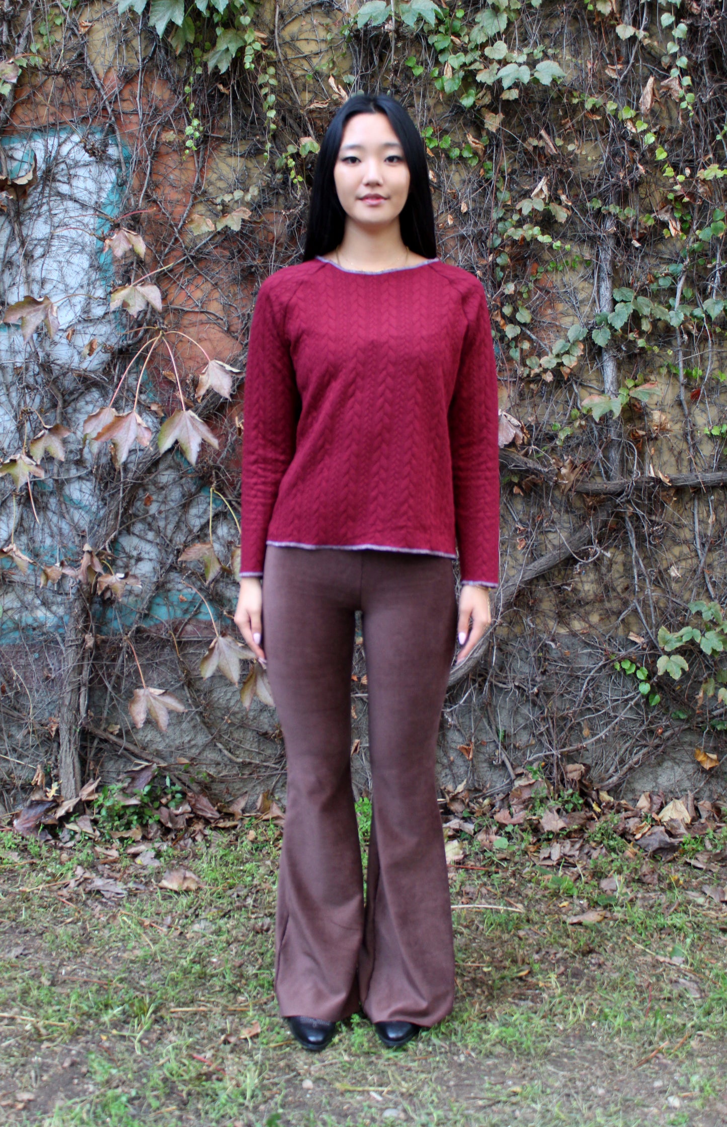 Pantazampa velluto a coste testa di moro