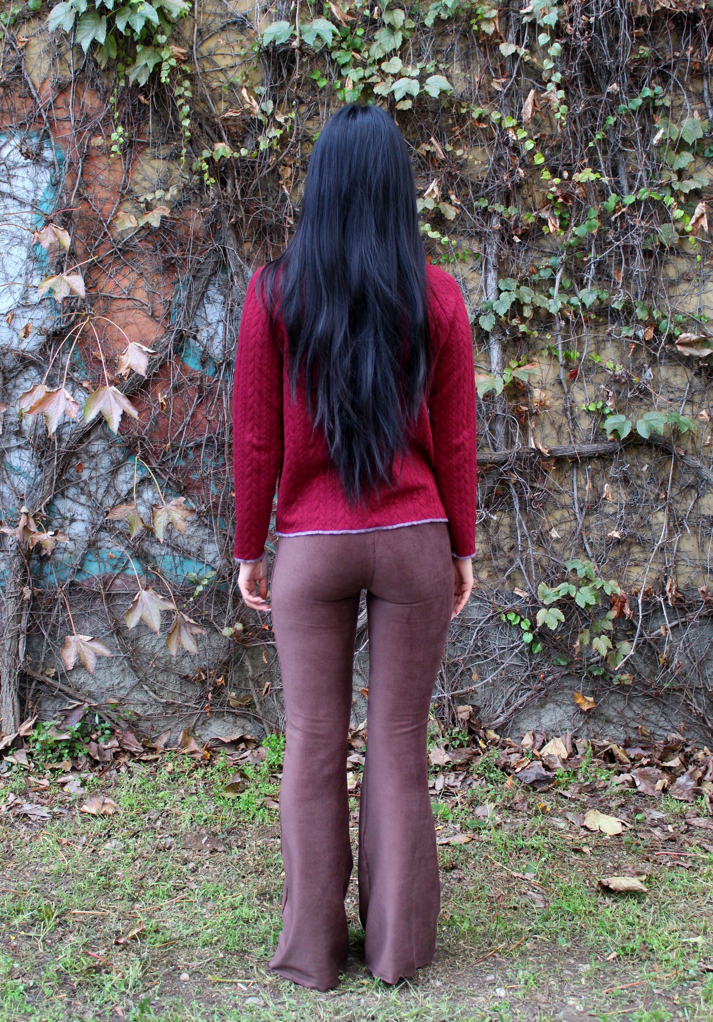 Pantazampa velluto a coste testa di moro