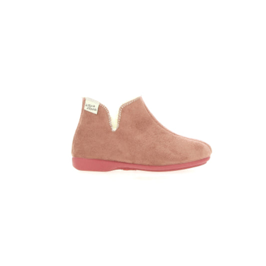 Stivaletti alcantara lana vergine rosa kids