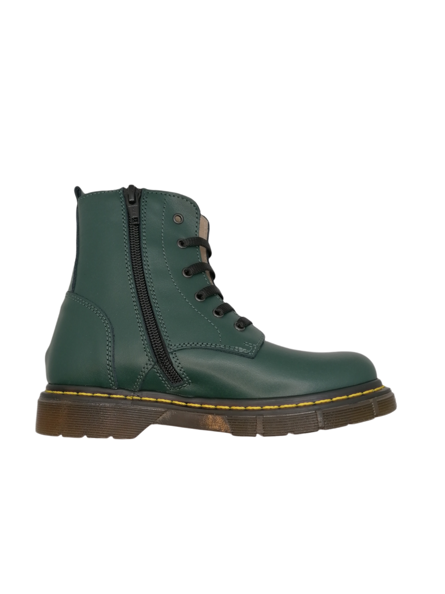 Anfibi in vera pelle verdone