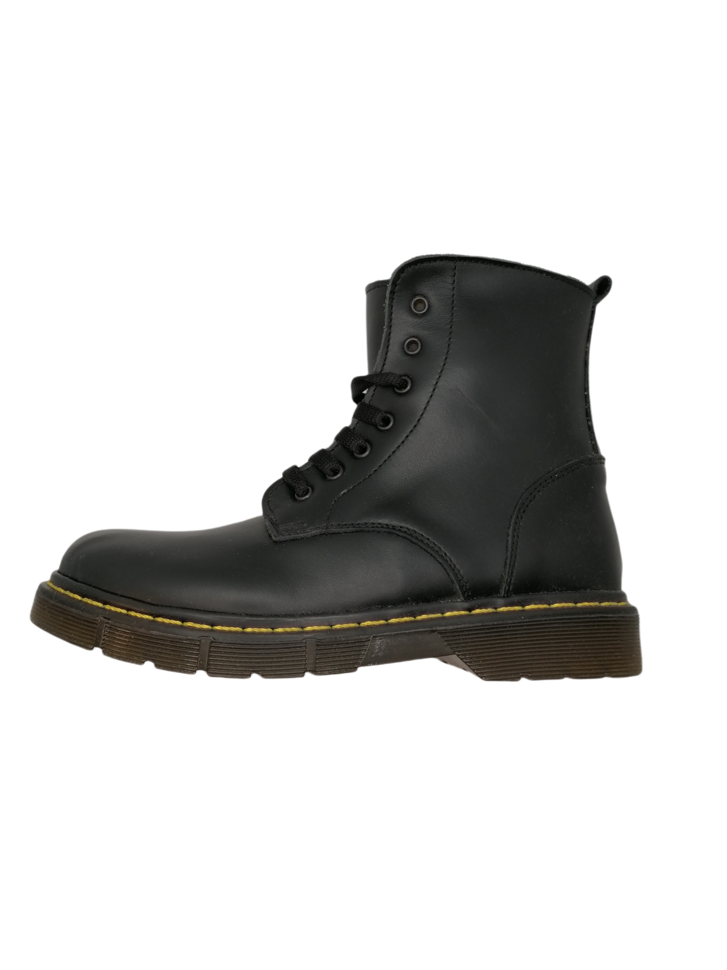 Anfibi in vera pelle neri