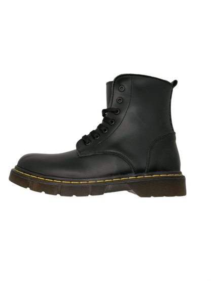 Anfibi in vera pelle neri