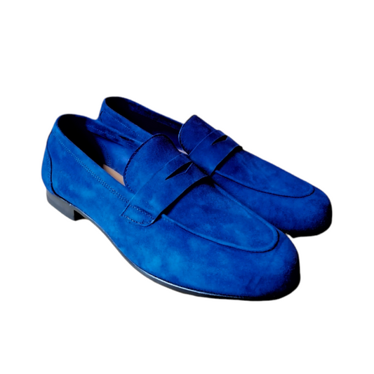 Mocassino bluette