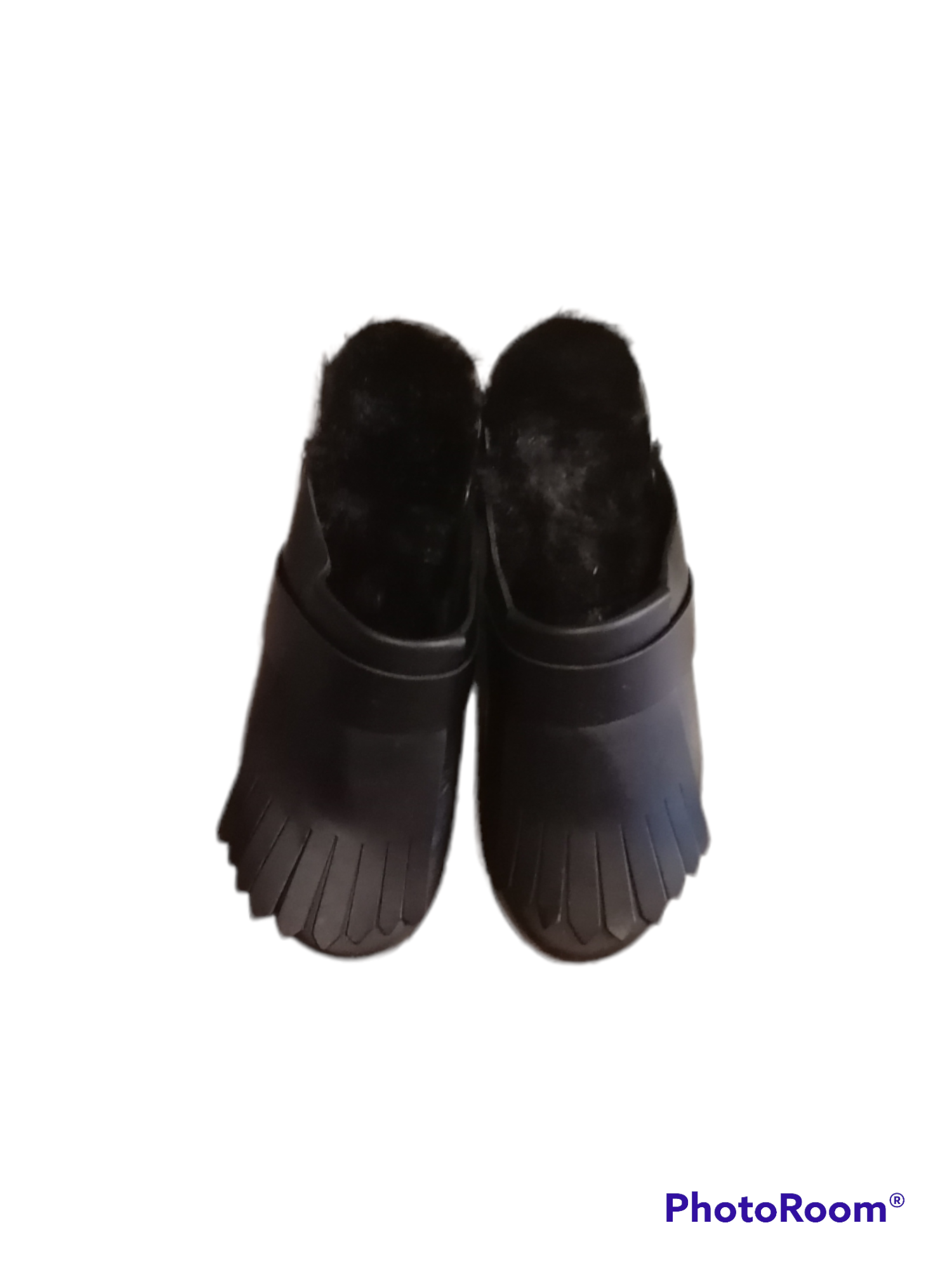 Sabot con pelo clearance