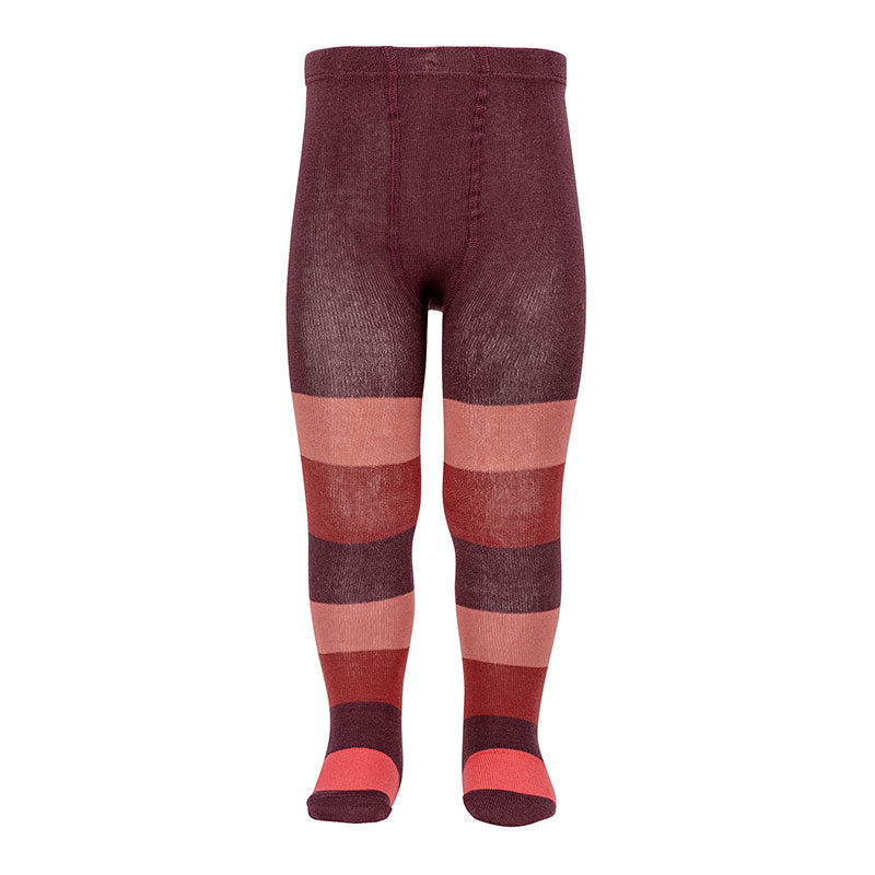 collant righe rosa