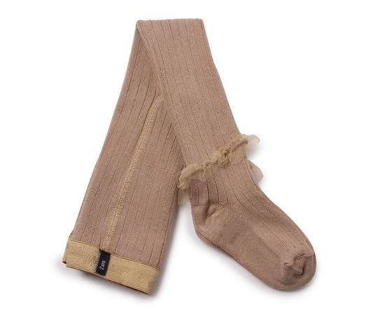 Collant tulle beige  Collégien