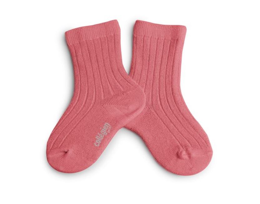 Calzini corti glitter rosa Collégien