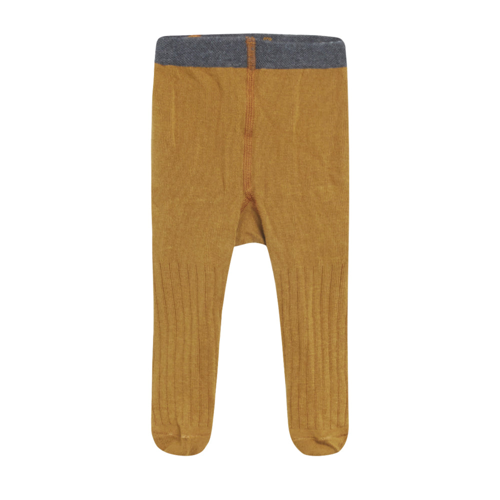 Collant baby giallo senape Hust&Claire