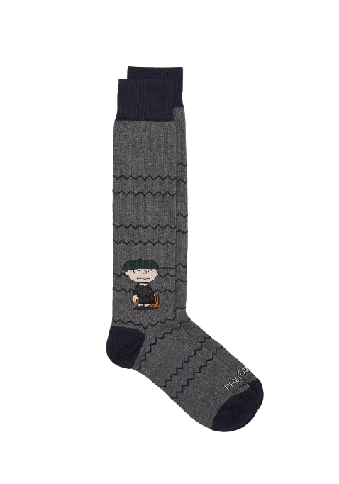 Calze  Charlie Brown grigio