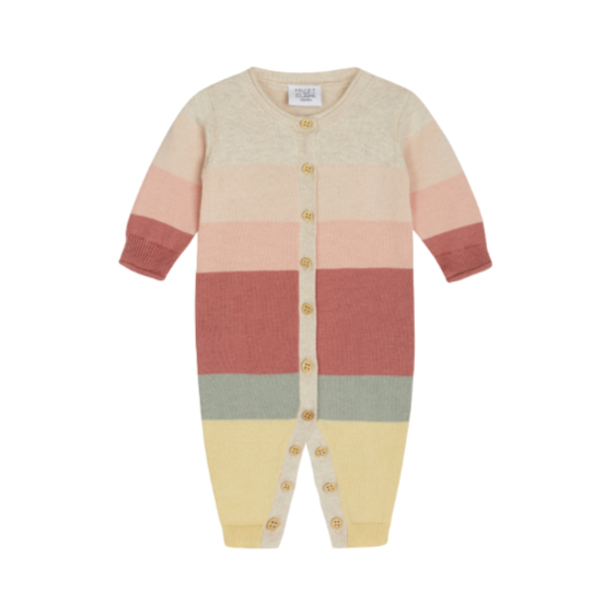 Tutina Malle a righe rosa