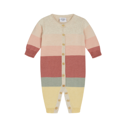 Tutina Malle a righe rosa