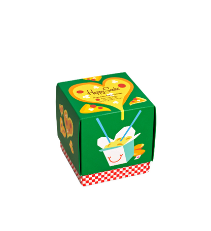 Gift set pizza love socks