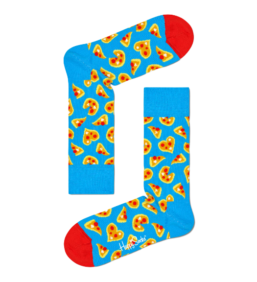 Gift set pizza love socks