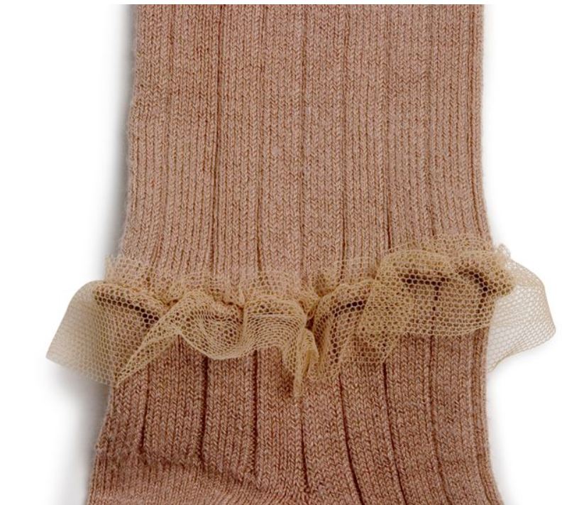 Collant tulle beige  Collégien