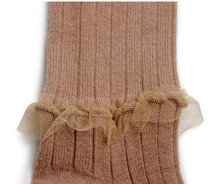 Collant tulle beige  Collégien