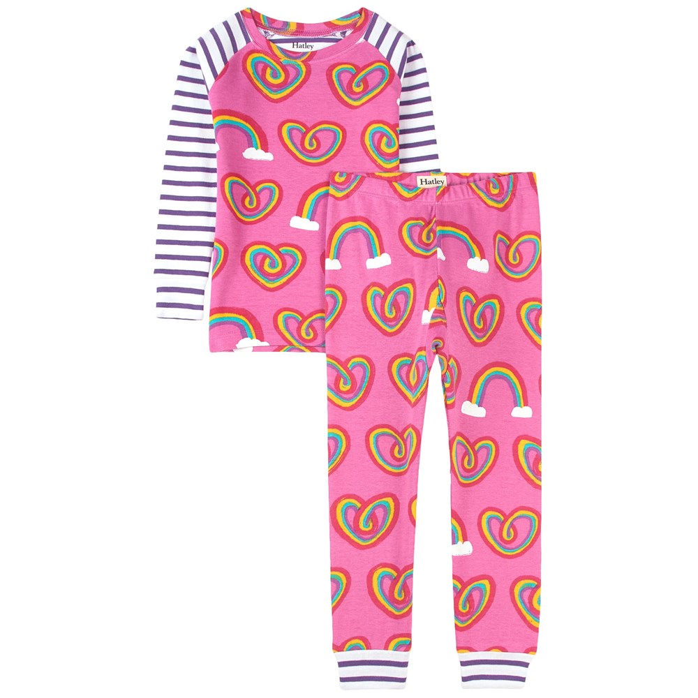 Pigiama Hatley Rainbow Hearts